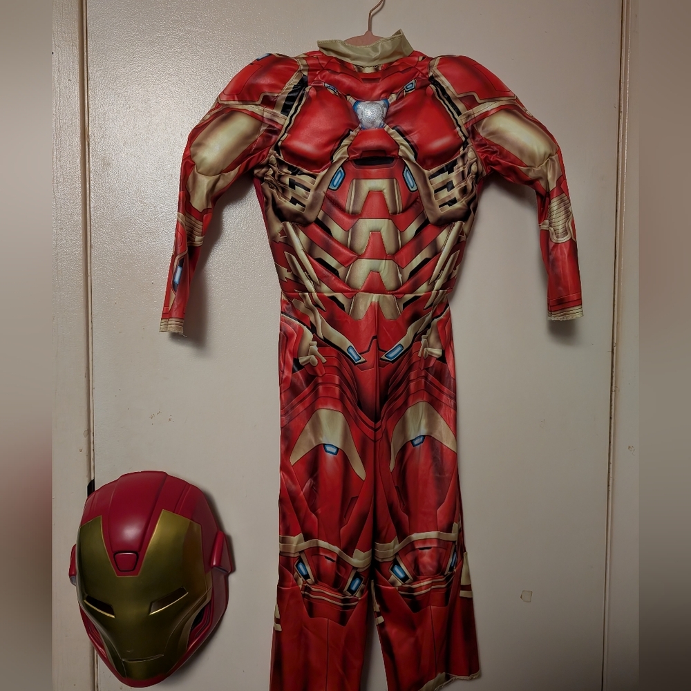 Kids Iron Man Costume - Size 4-6 (Small)